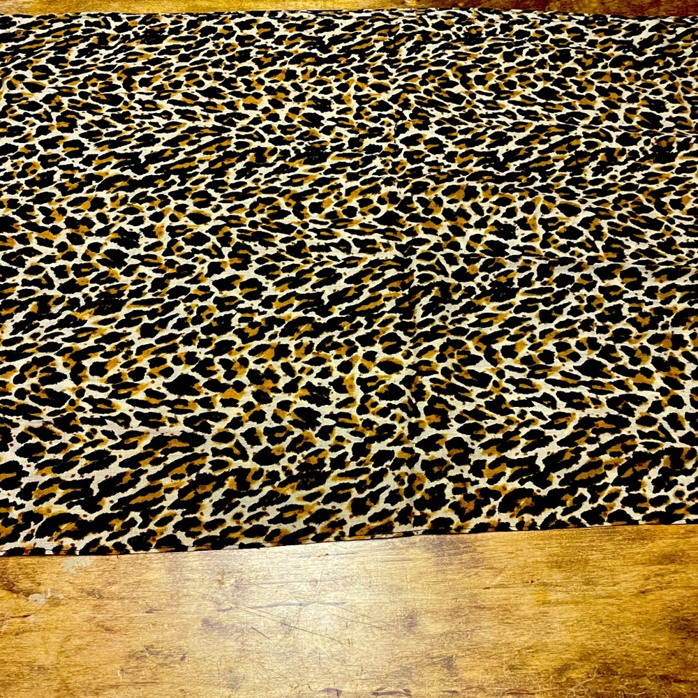 Leopard wrap/shawl